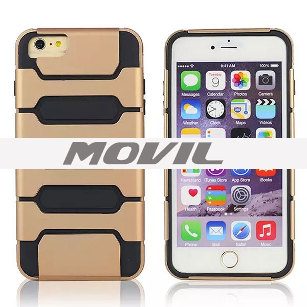 NP-2169 Combinación tpu   pc funda para Apple iPhone 6 -0